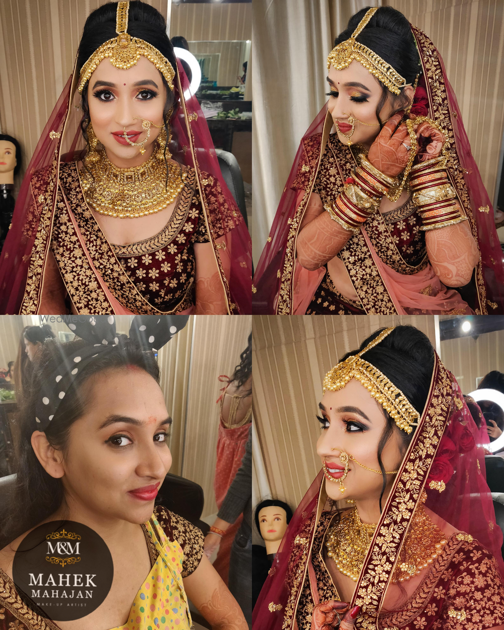 Photo From HD 3D Bridal Makeup - By Mahek Mahajan Makeup Artist
