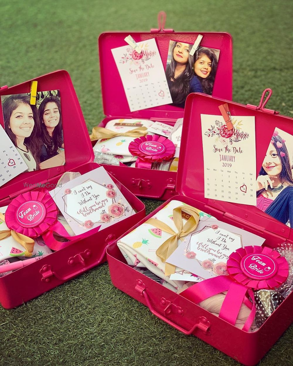 Photo From Bride and her Bridesmaid Hampers - By Wrapped Emotions