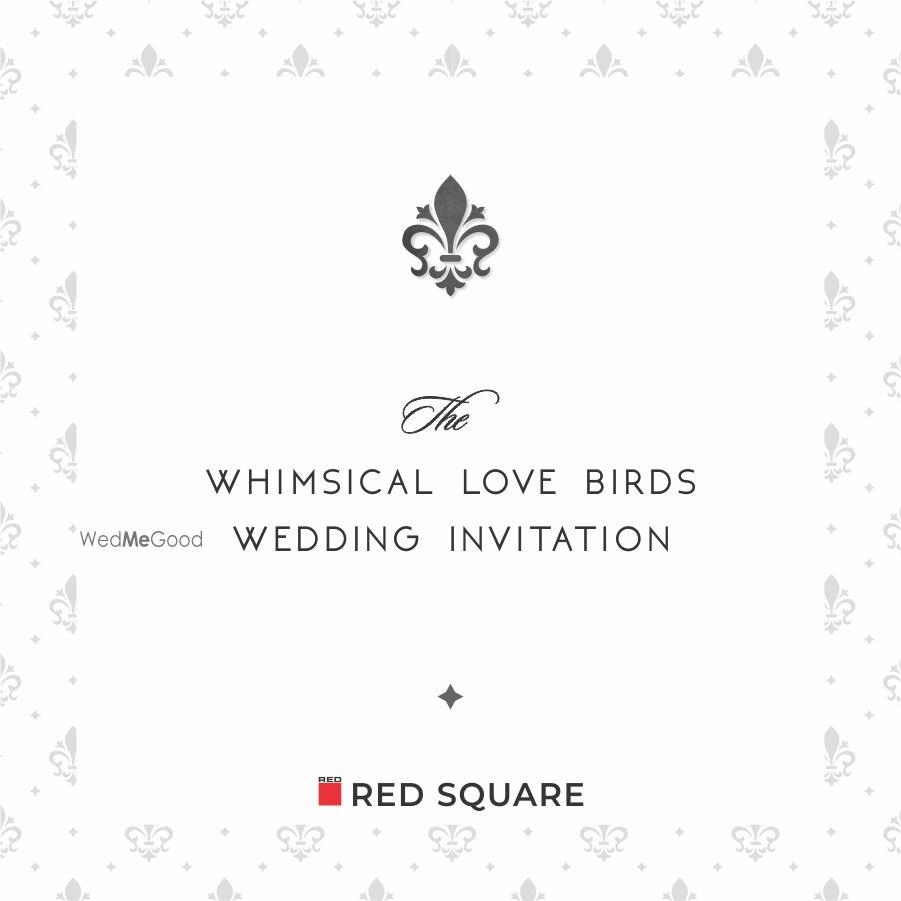 Photo From The Whimsical Love Birds Wedding Invitation - By Red Square Communications