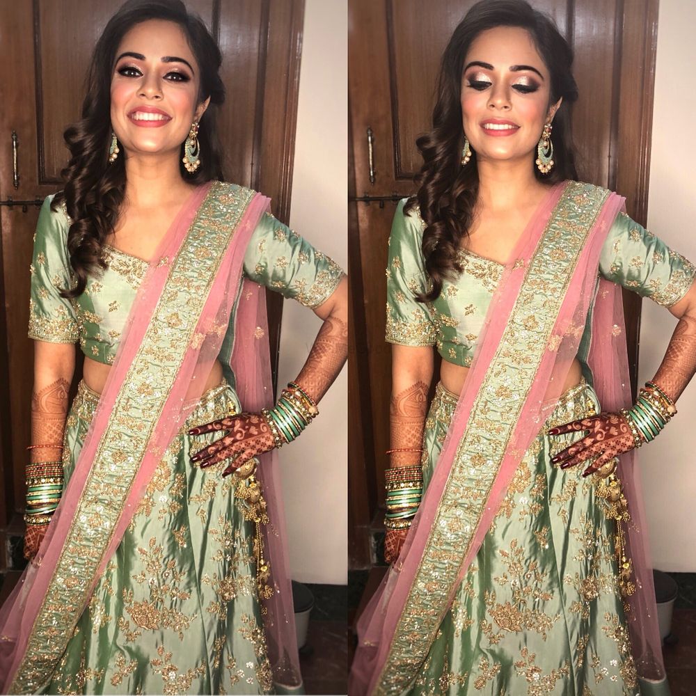 Photo From Anchal's Sangeet & Wedding - By MakeupbyNitika