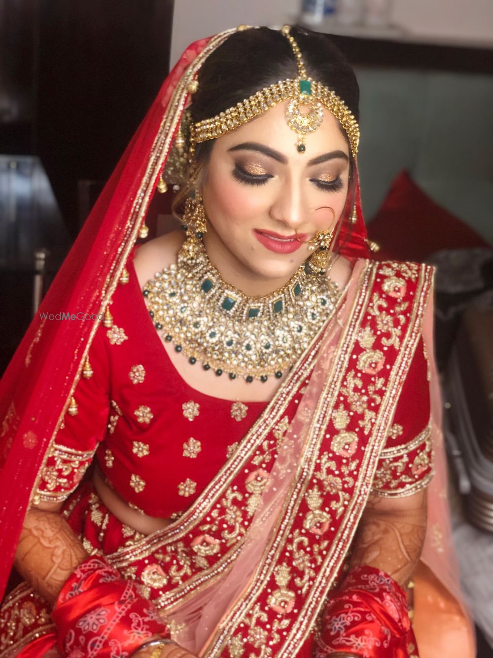 Photo From Richa - Engagement & Wedding Bridal Makeup  - By Makeup by Mansi Lakhwani