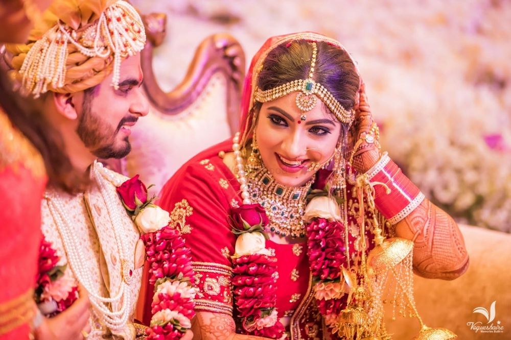 Photo From Richa - Engagement & Wedding Bridal Makeup  - By Makeup by Mansi Lakhwani