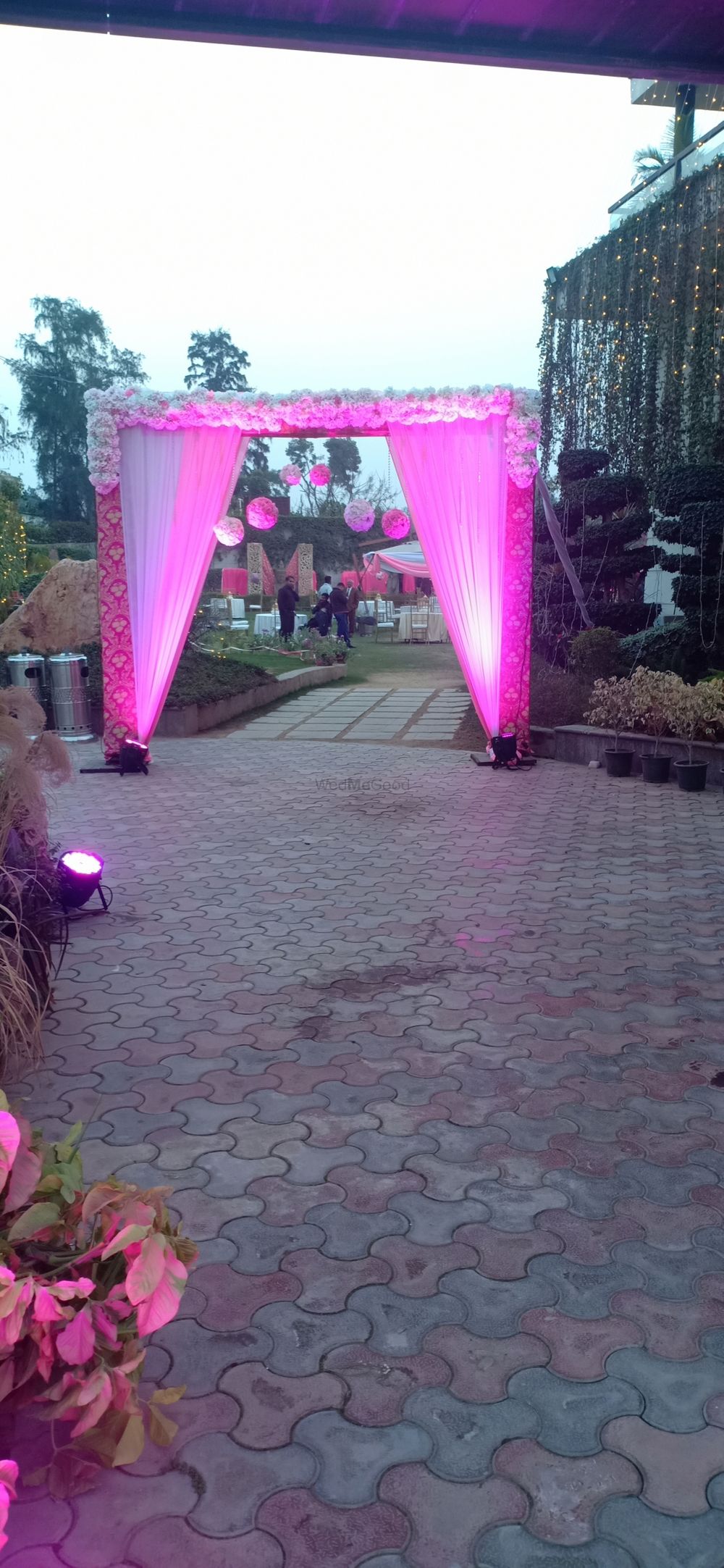 Photo From pre-wedding decor at Chatterpur - By Apna Caterers & Decorators