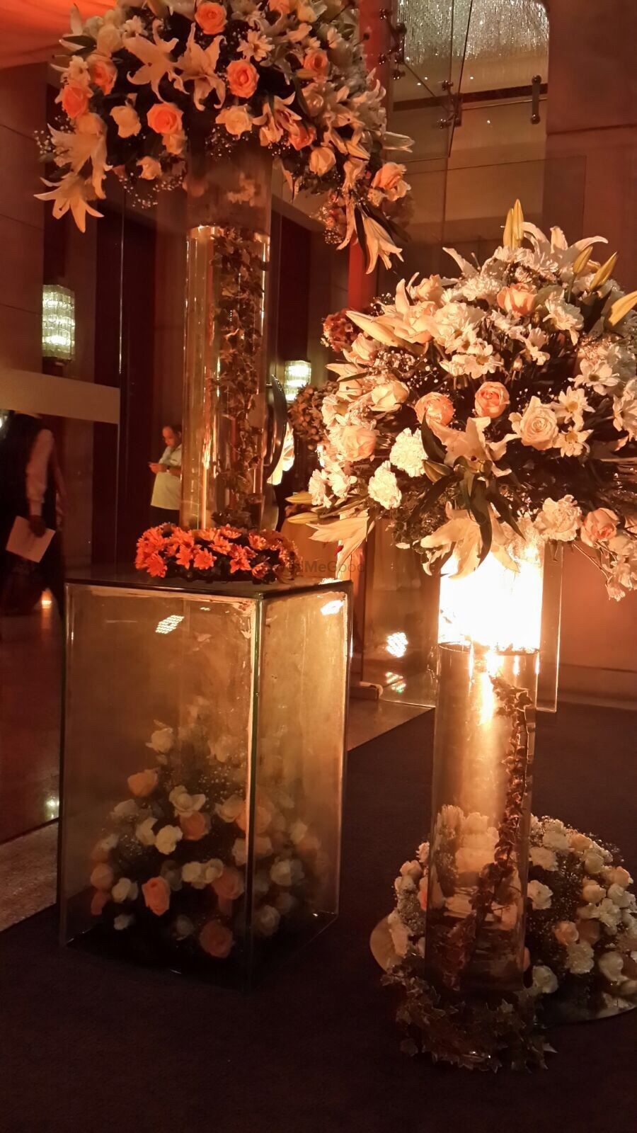 Photo From mixed flower work wedding - By Crystal Ball Events