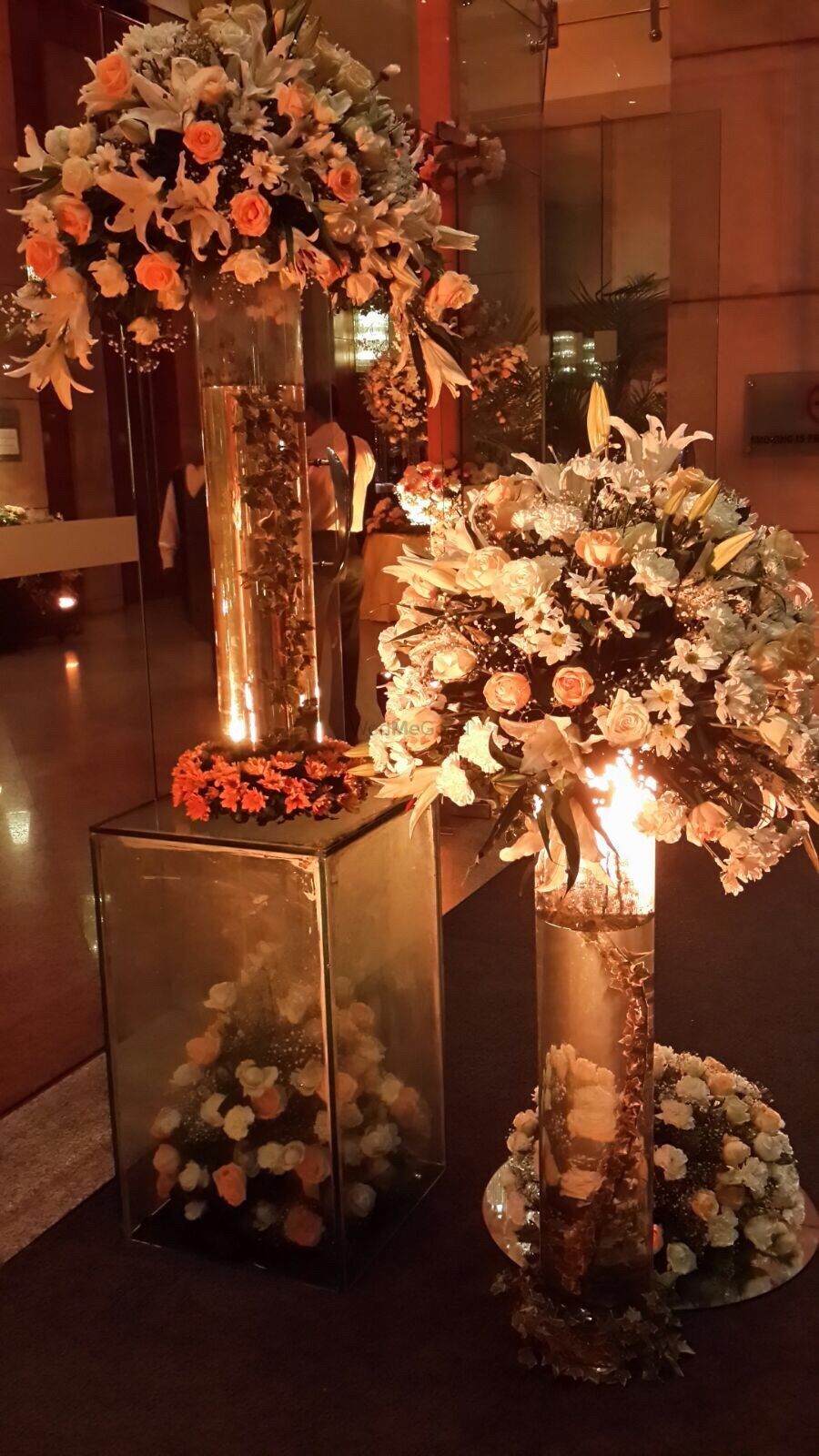 Photo From mixed flower work wedding - By Crystal Ball Events