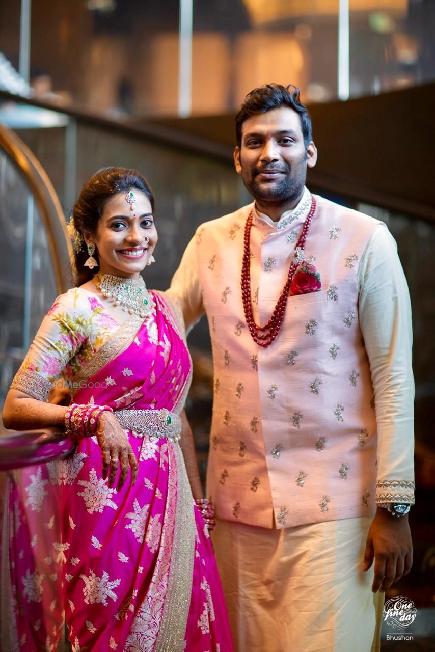 Photo From Sindhu + Nihar Engagement - By Sminkup Makeup Studio