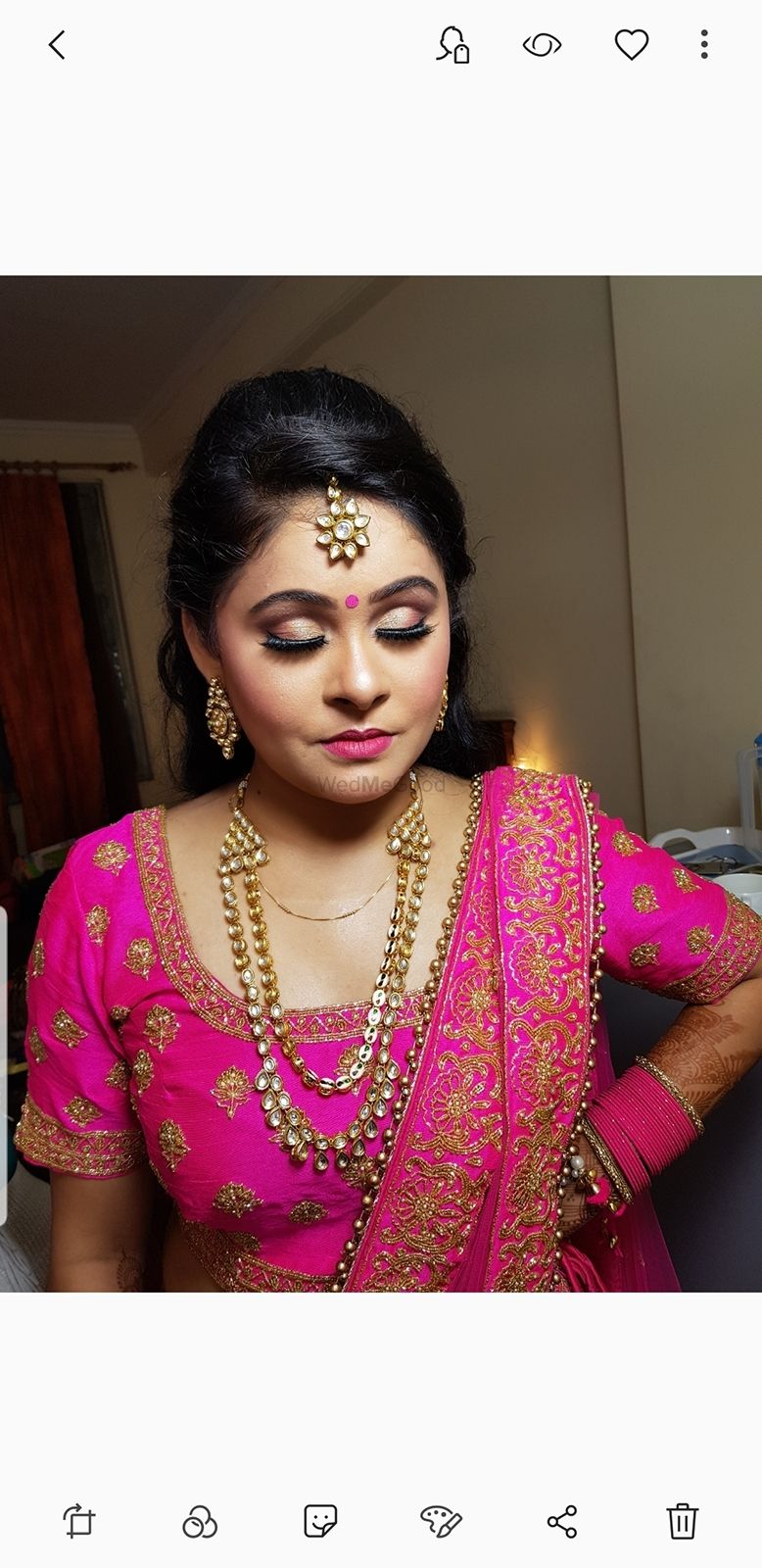 Photo From Bride Meenakshi - By Makeup by Sangeeta Sehrawat