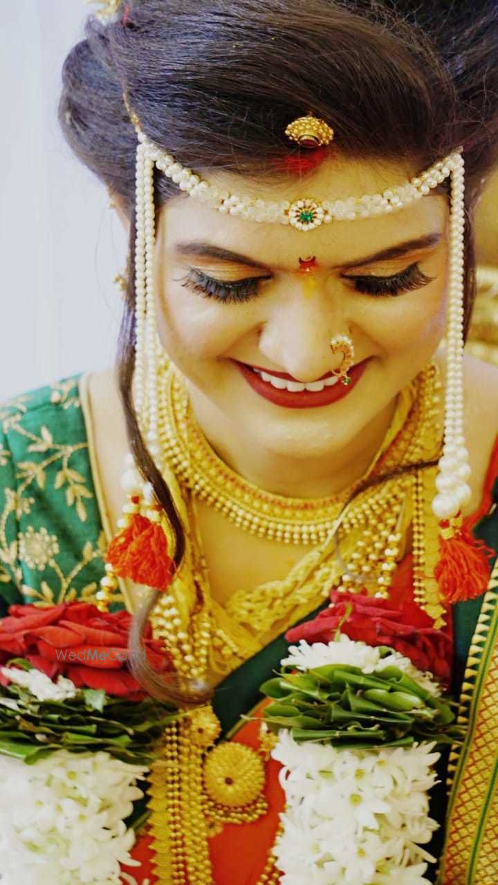 Photo From Maharashtrian Bride Makeover - By Makeupartistic