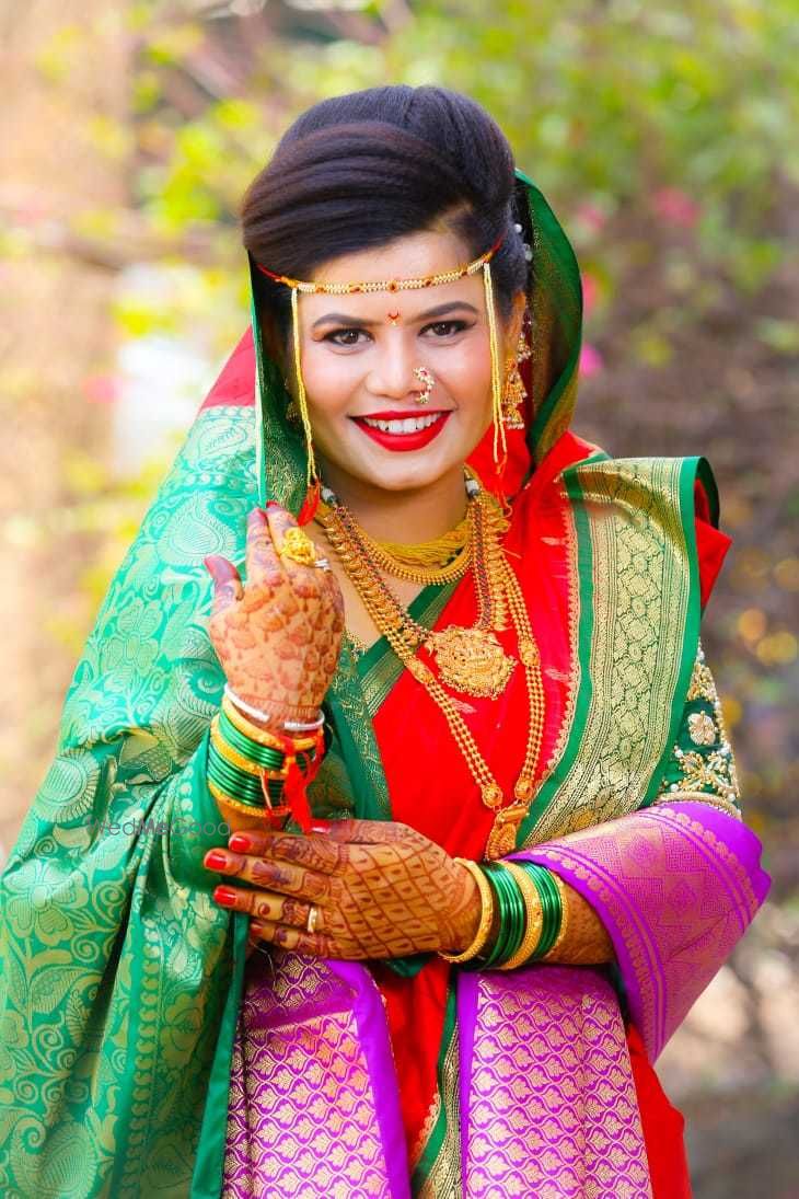 Photo From Maharashtrian Bride Makeover - By Makeupartistic