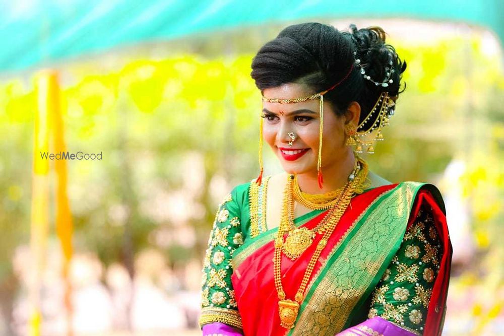 Photo From Maharashtrian Bride Makeover - By Makeupartistic