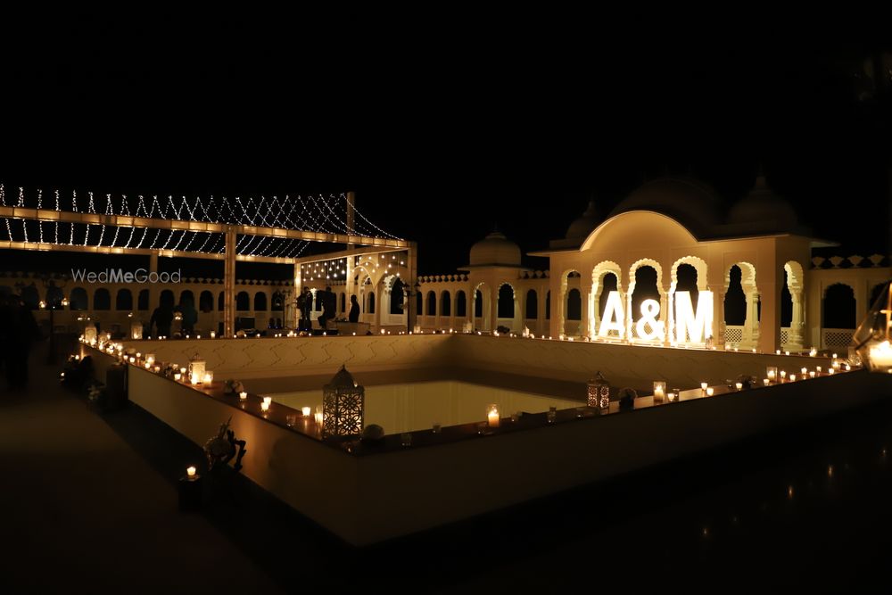 Photo From  #MoniKAseem COCKTAIL NIGHT - By Laxmi Palace