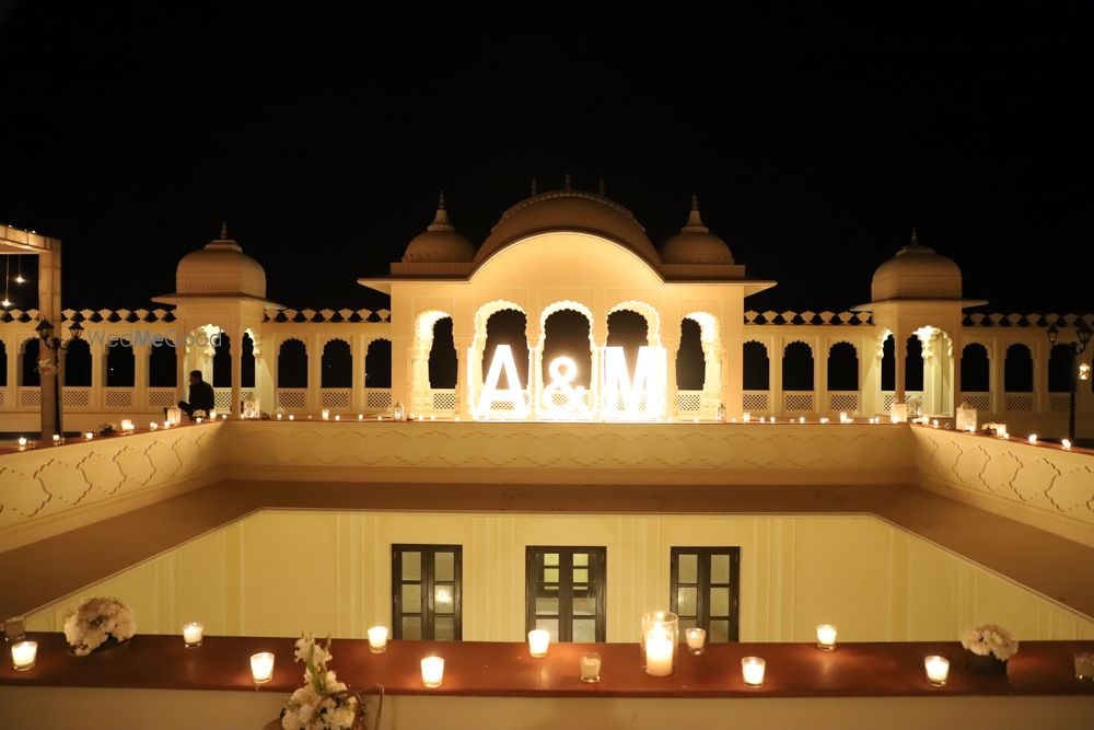 Photo From  #MoniKAseem COCKTAIL NIGHT - By Laxmi Palace