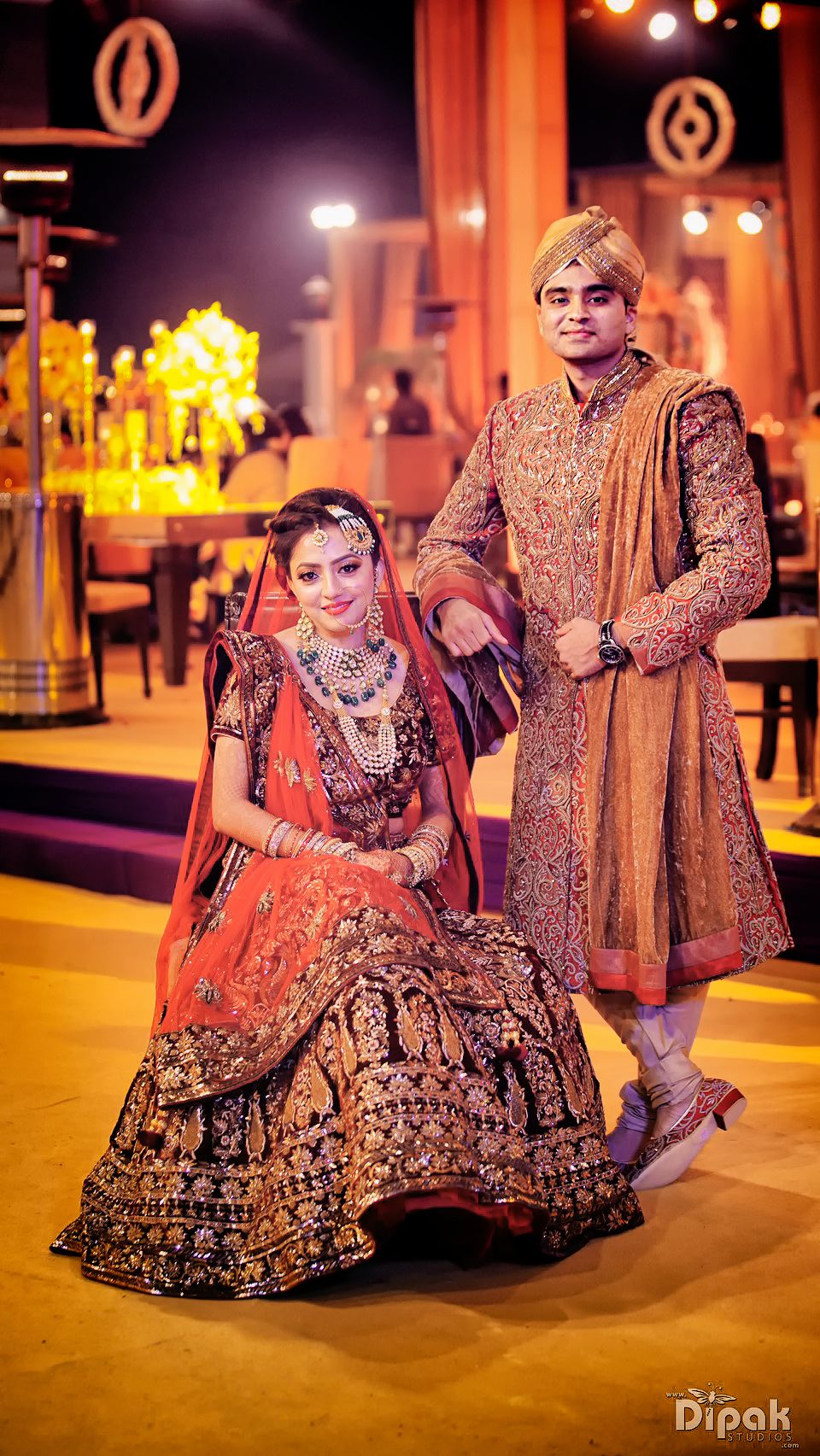Photo of Royal Indian Bride and Groom