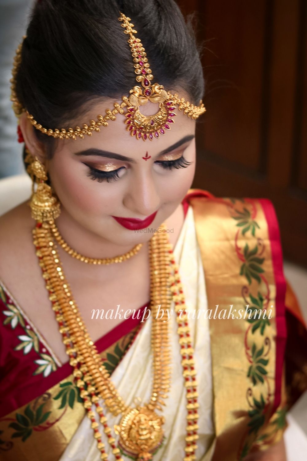 Photo From Anagha's wedding - By Makeup By Varalakshmi