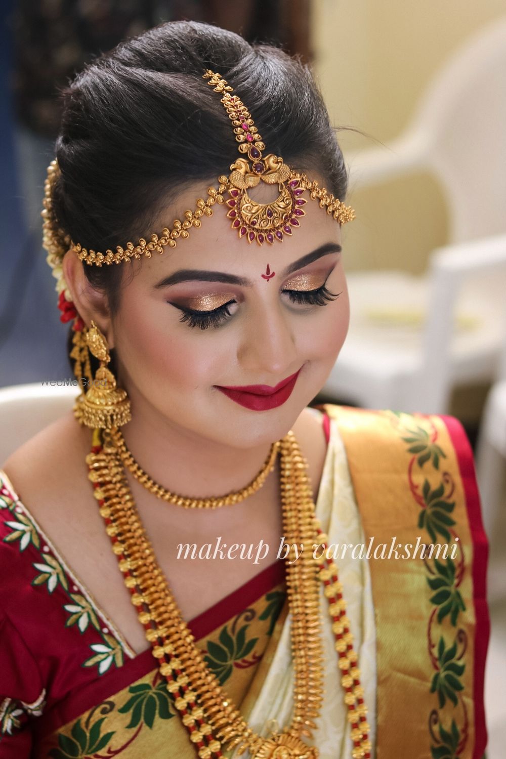 Photo From Anagha's wedding - By Makeup By Varalakshmi