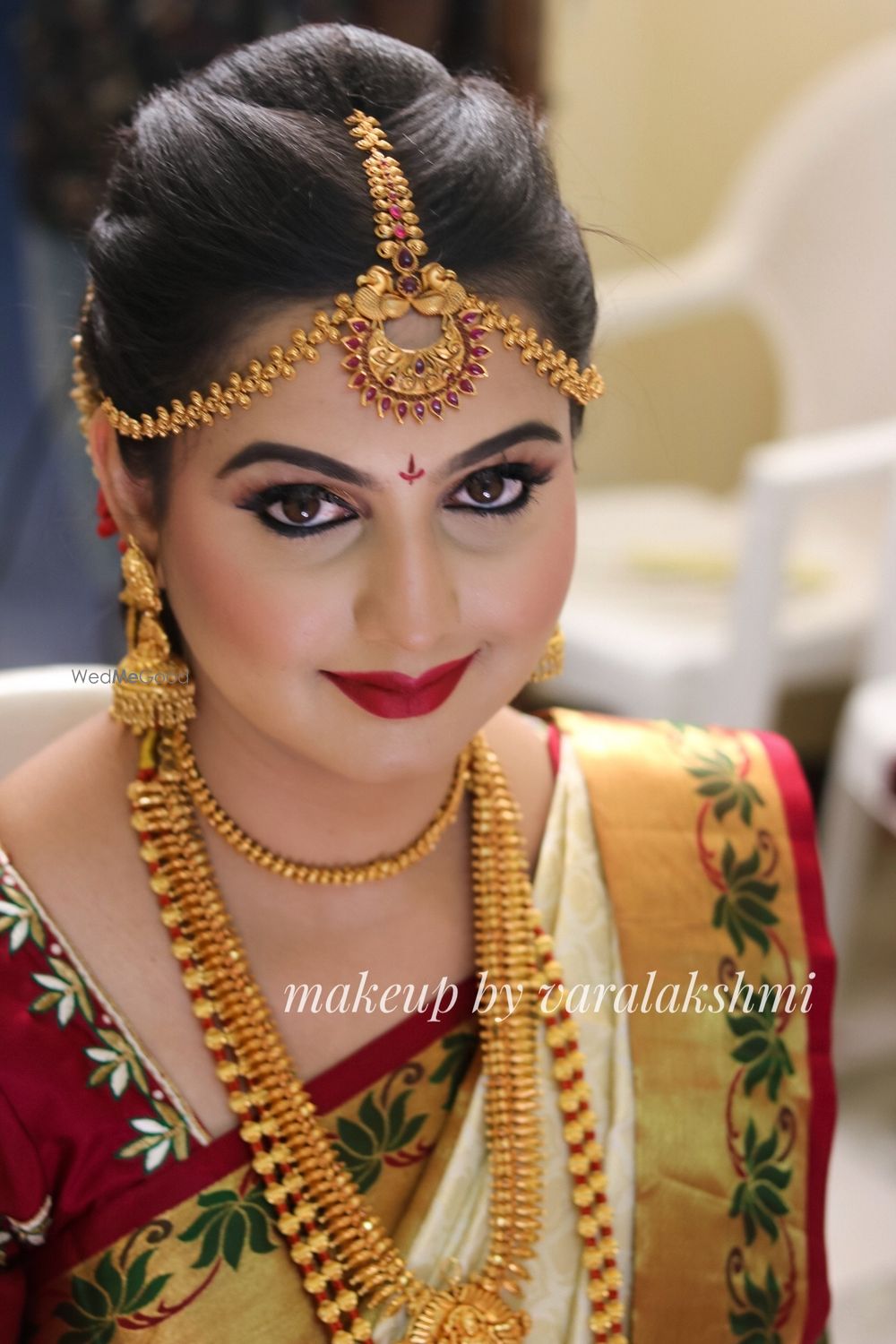 Photo From Anagha's wedding - By Makeup By Varalakshmi