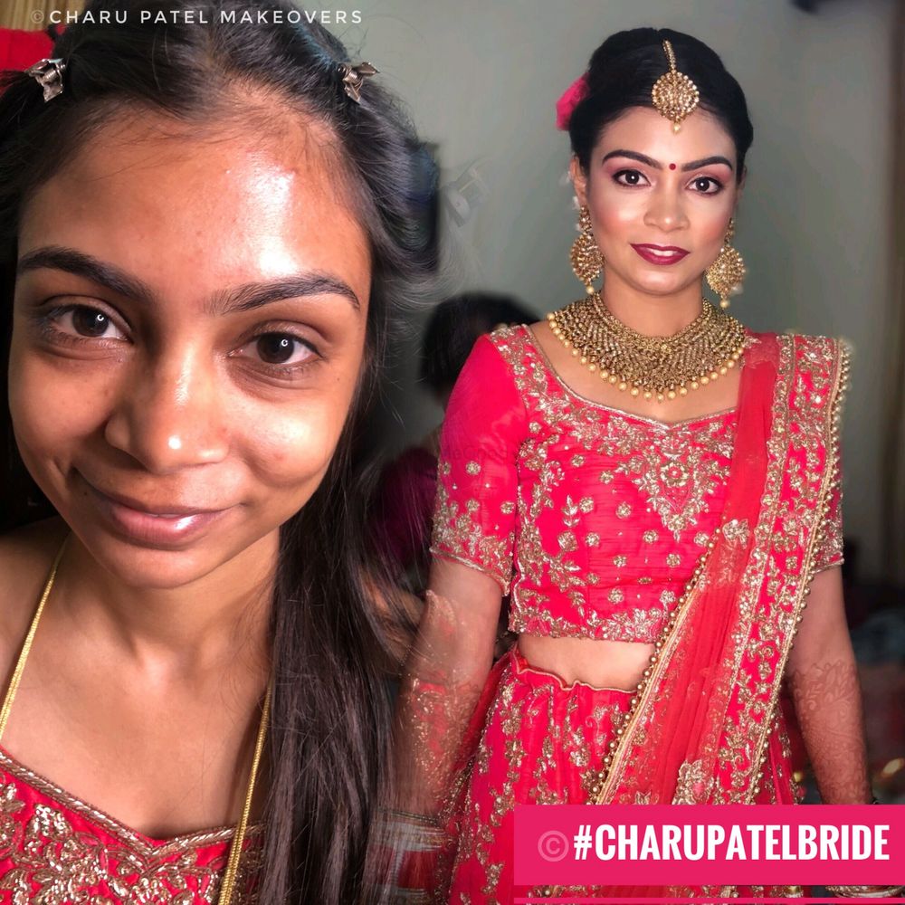 Photo From Surabhi wedding plus reception  - By Charu Patel’s Professional Makeup