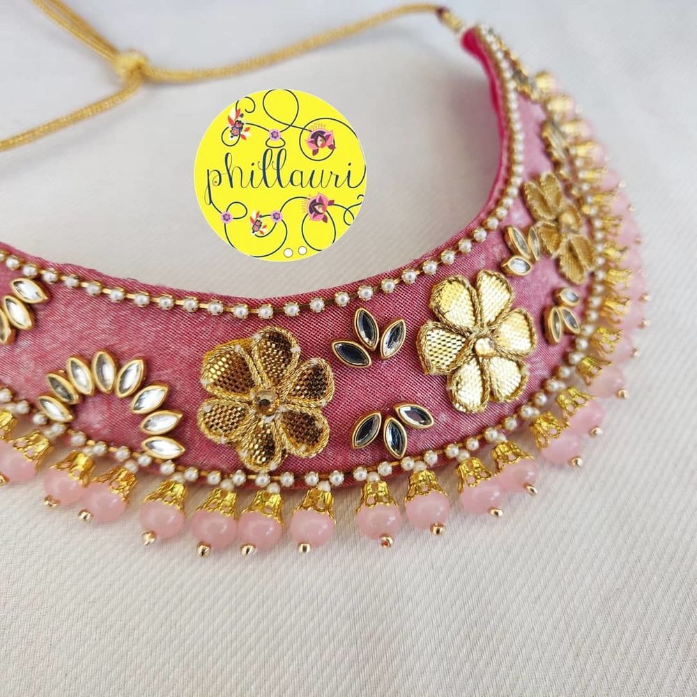 Photo From BABY PINK ORGANZA JEWELLERY - By Phillauri Jaipur