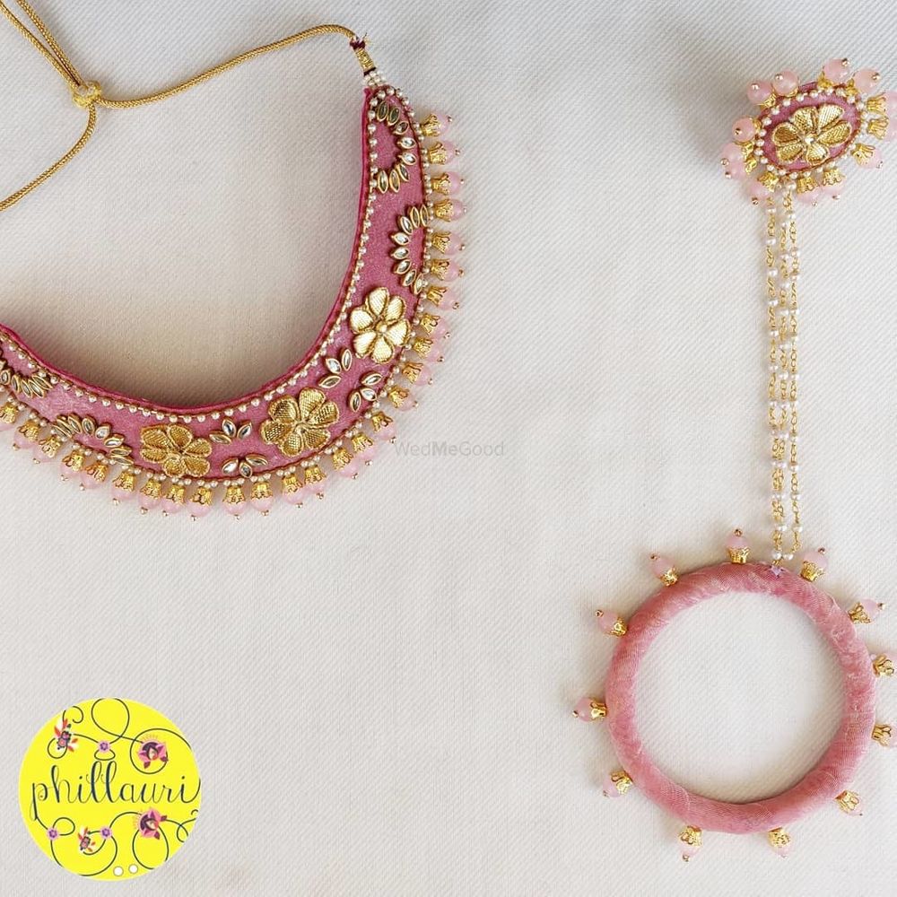 Photo From BABY PINK ORGANZA JEWELLERY - By Phillauri Jaipur