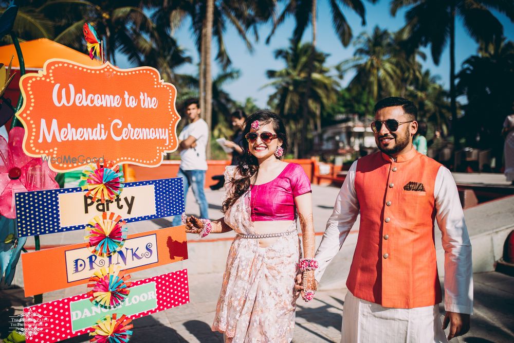 Photo From Aaushi & Rohit's Mehendi and Pool party - By The Picture Patch Photography 