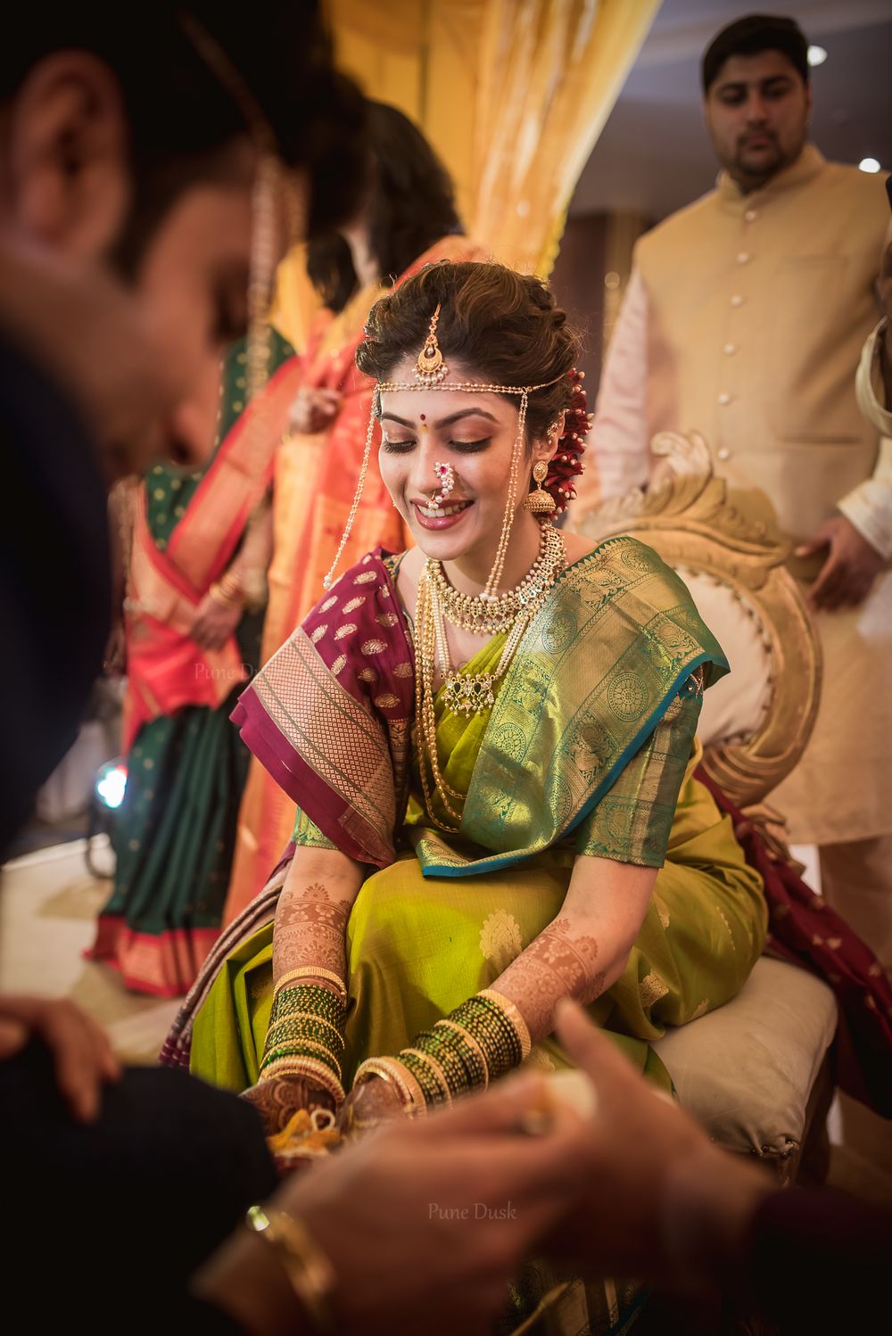 Photo of A gorgeous and happy bride