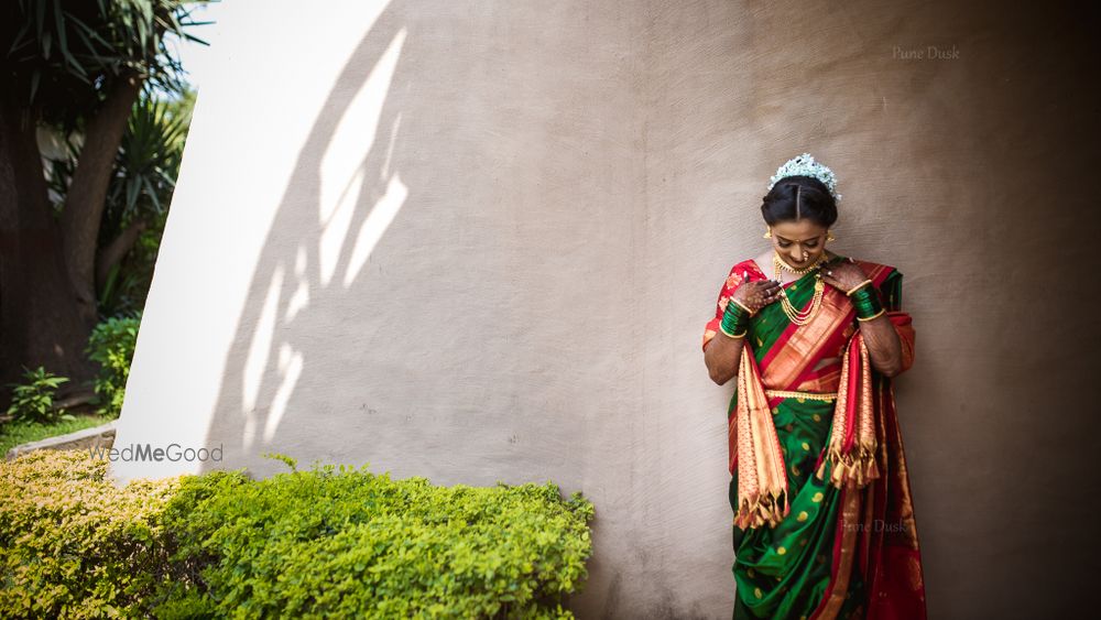 Photo of Such a vivid bridal silk saree!