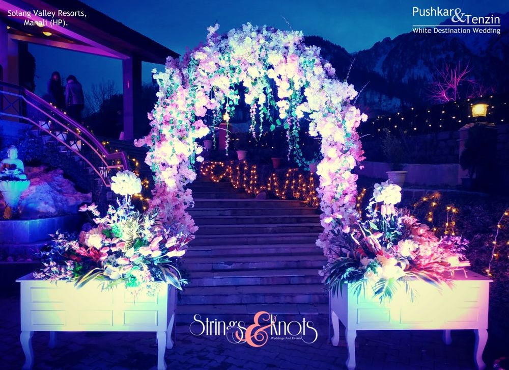 Photo From Destination Wedding in Hills aka "White Wedding" - By Strings & Knots Weddings And Events