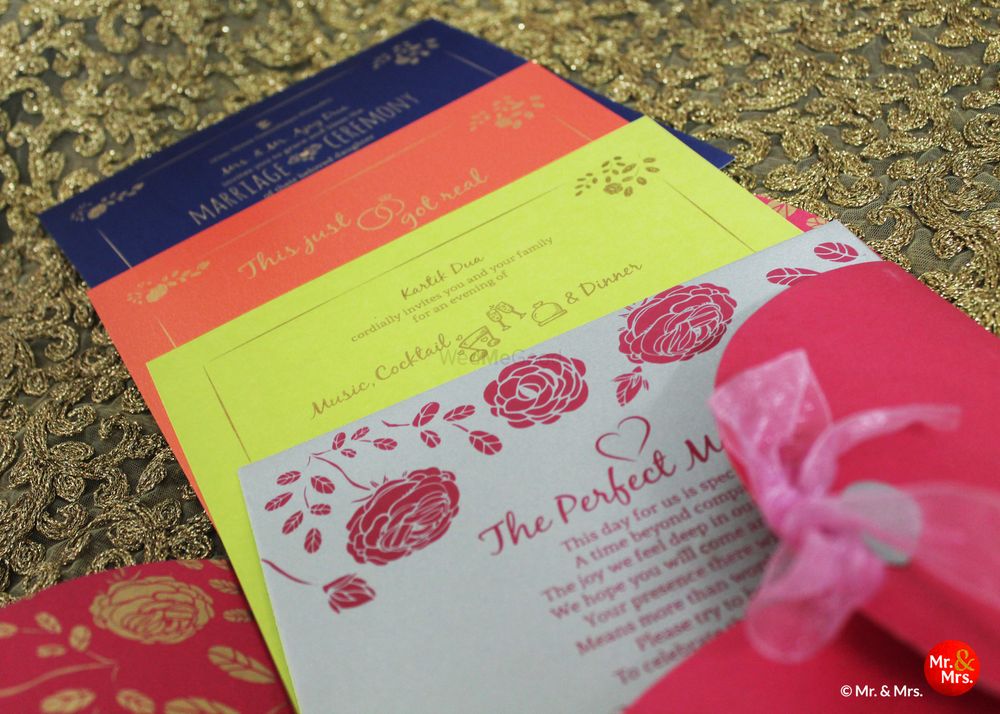 Photo From Contemporary Wedding Invitation - By Mr & Mrs