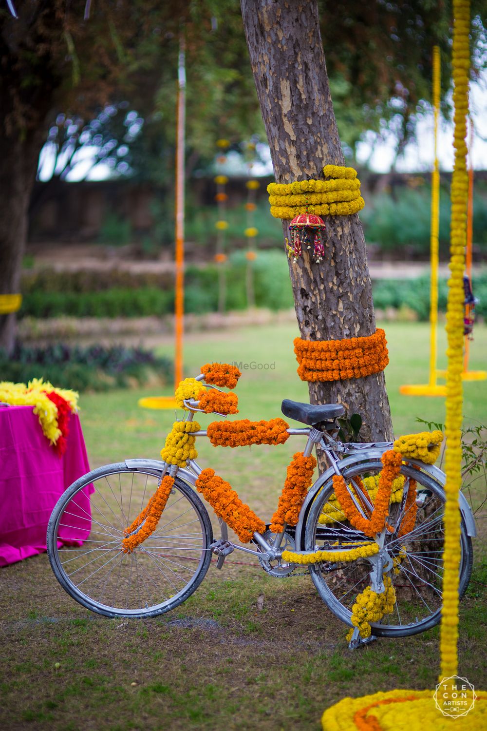 Photo of Bicycle  as Mehendi Photobooth