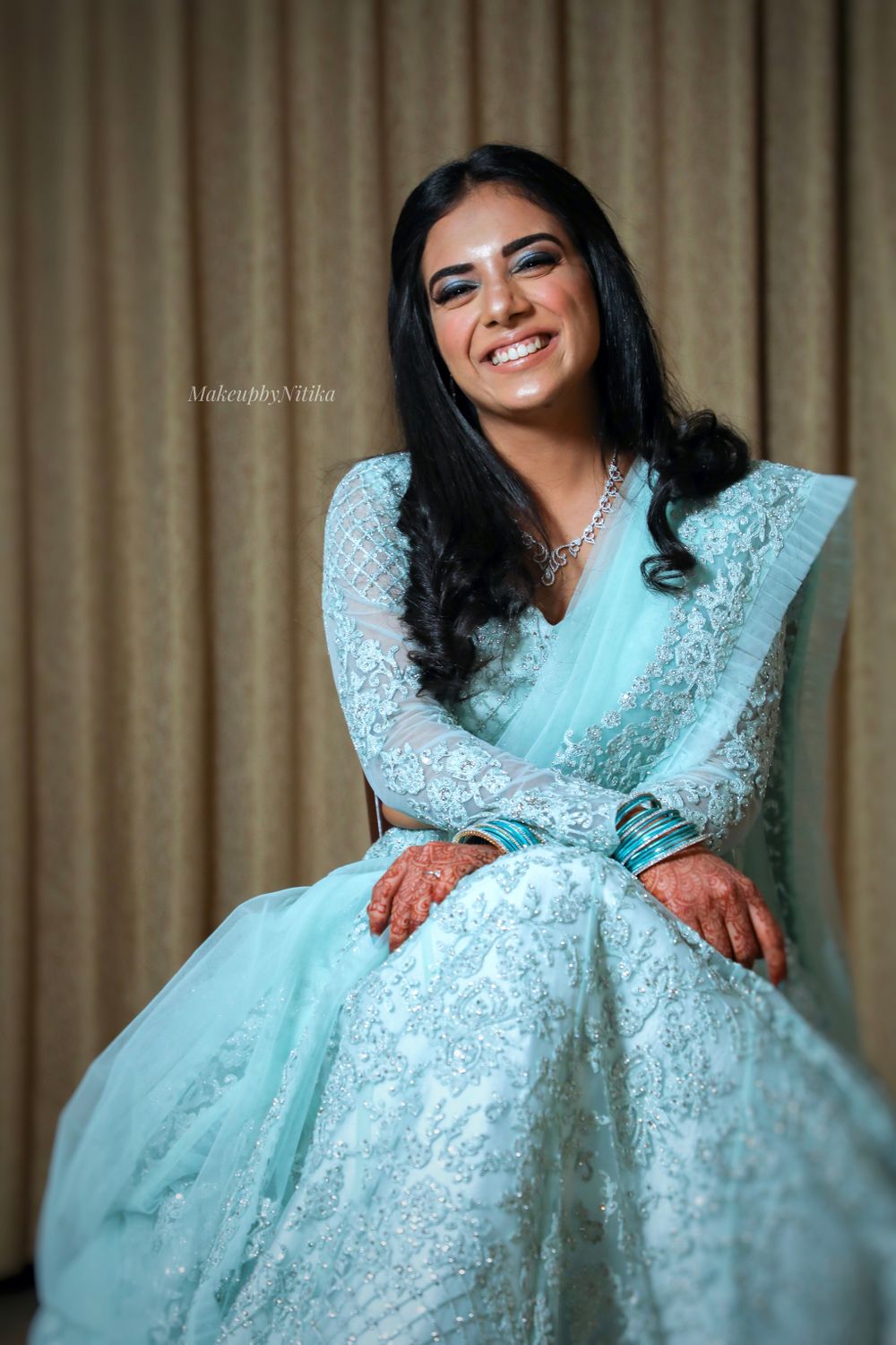 Photo From Swapna's wedding and reception - By MakeupbyNitika