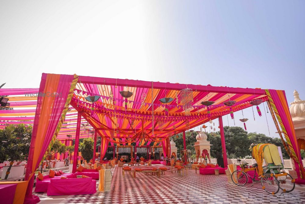 Photo From Haldi and Mehendi Setup - By Feetroute Events