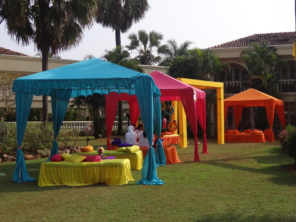 Photo From Haldi and Mehendi Setup - By Feetroute Events