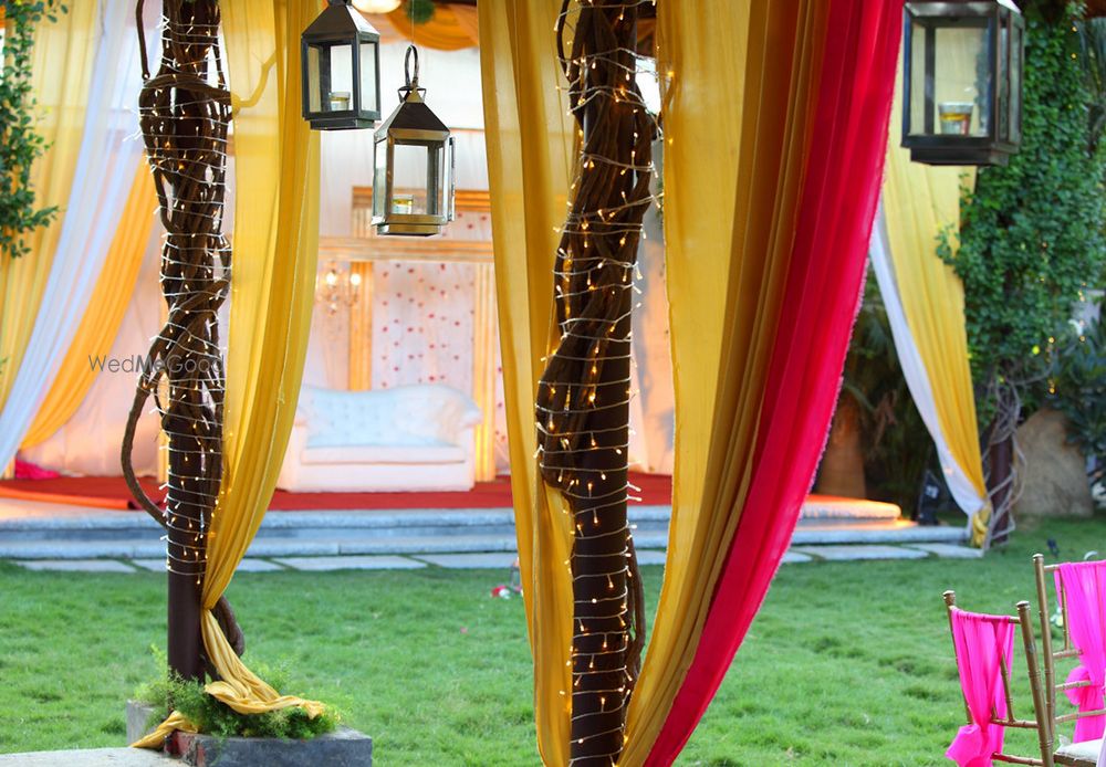 Photo From Haldi and Mehendi Setup - By Feetroute Events