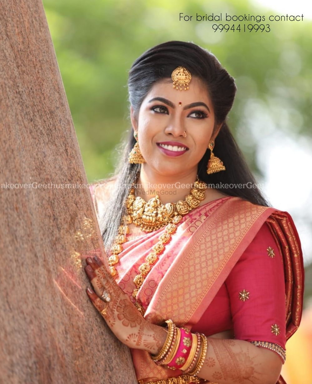 Photo From priya engagement look - By Geethu's Makeover