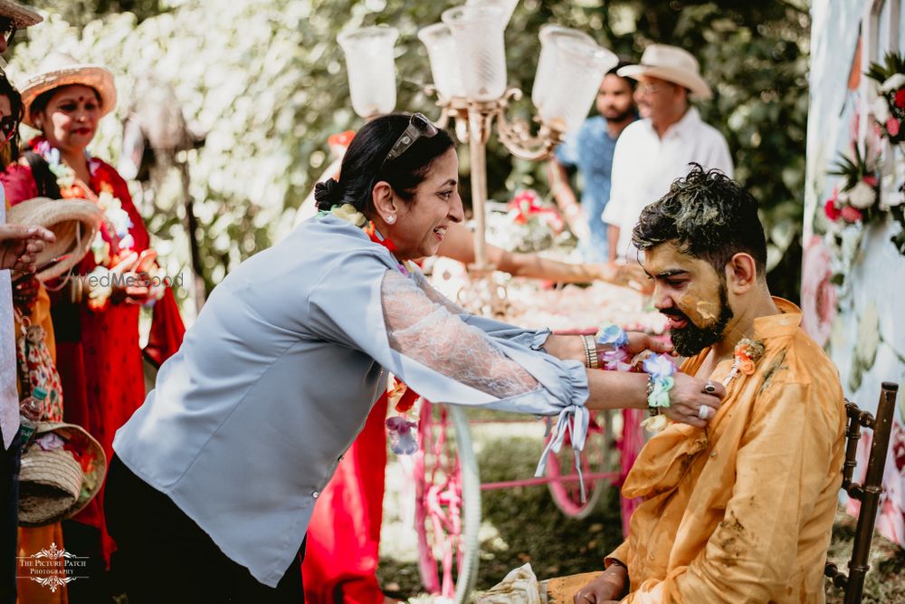 Photo From Natasha & Ashish's Haldi and Rain Dance - By The Picture Patch Photography 