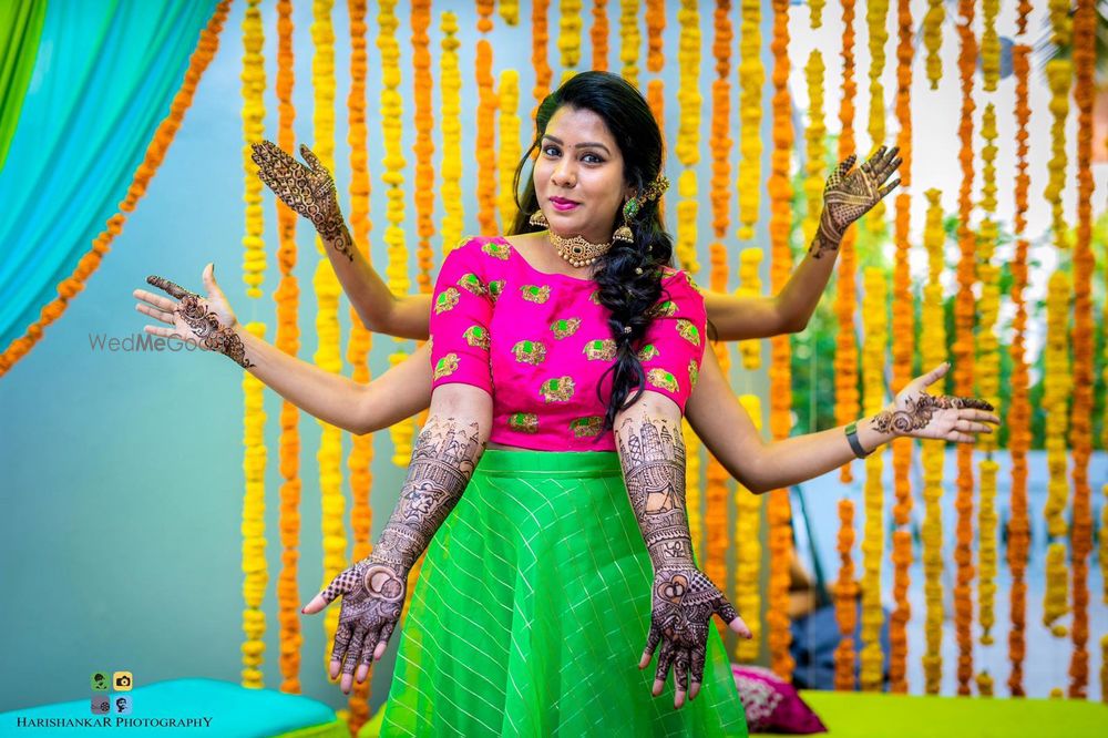 Photo From anusha Bridal - By Harshita Mehendi Artist 