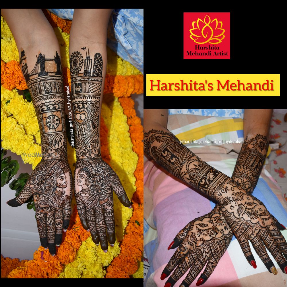 Photo From Bindu Bridal - By Harshita Mehendi Artist 