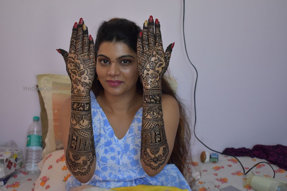 Photo From Bindu Bridal - By Harshita Mehendi Artist 