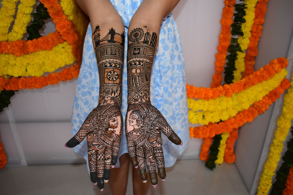 Photo From Bindu Bridal - By Harshita Mehendi Artist 