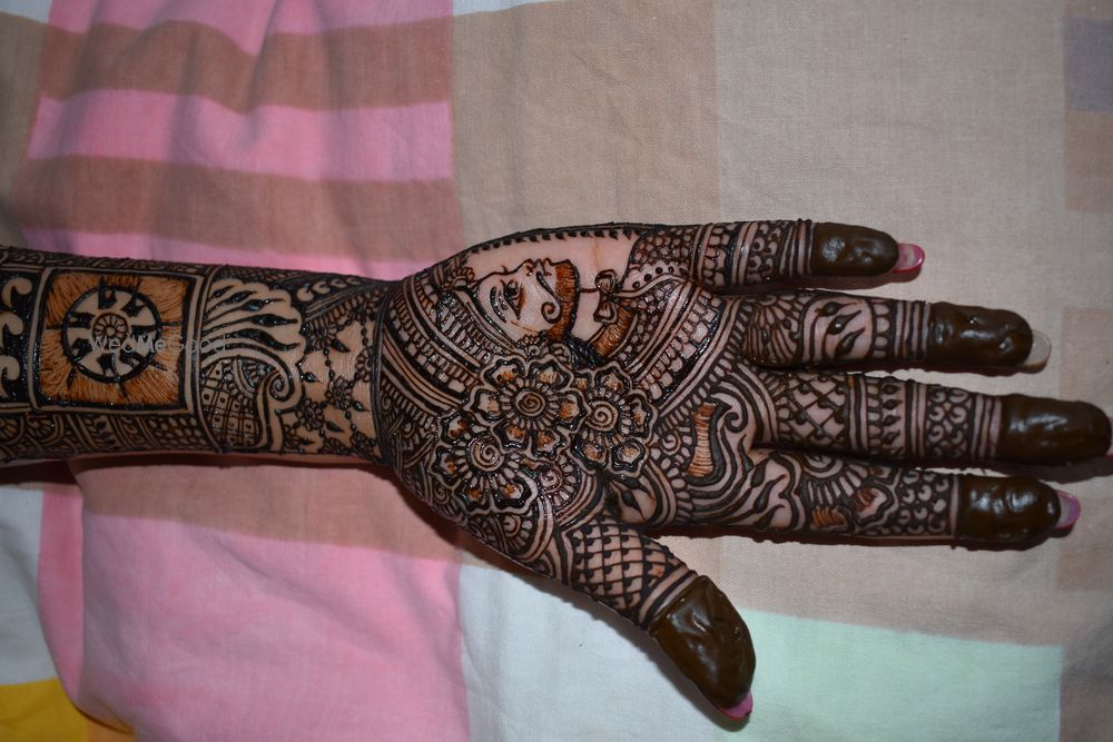 Photo From Bindu Bridal - By Harshita Mehendi Artist 