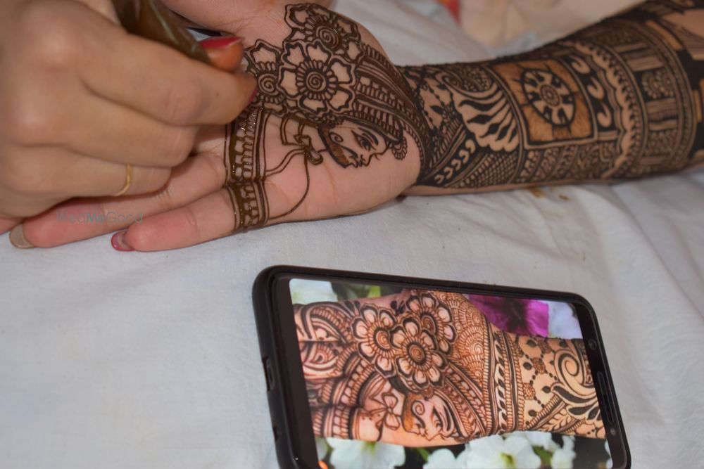 Photo From Bindu Bridal - By Harshita Mehendi Artist 