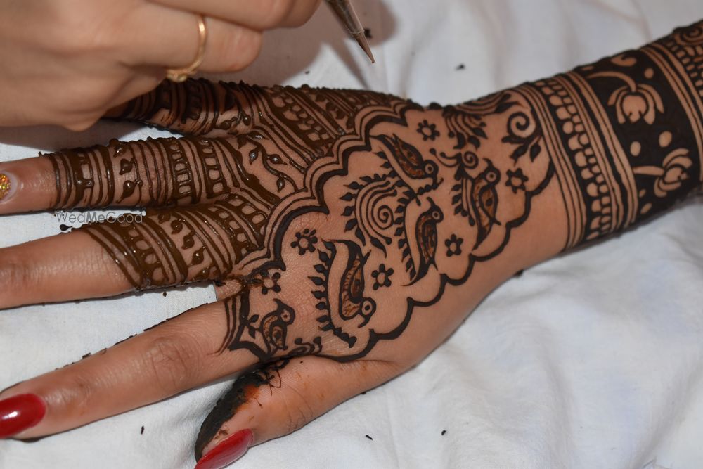 Photo From Bindu Bridal - By Harshita Mehendi Artist 