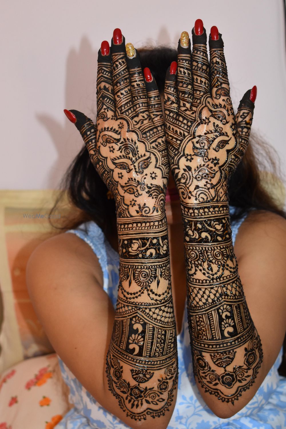 Photo From Bindu Bridal - By Harshita Mehendi Artist 