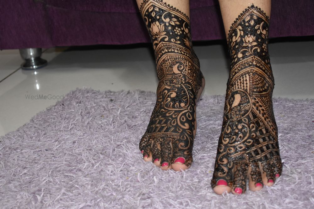 Photo From Manasvini Bridal - By Harshita Mehendi Artist 