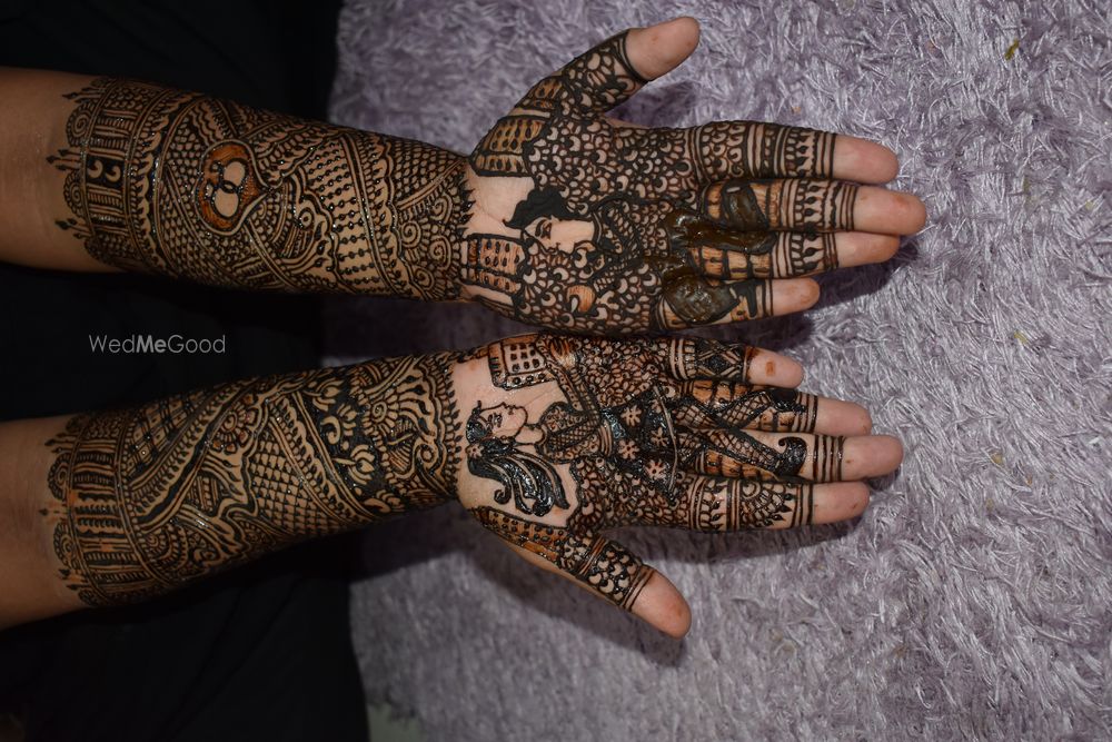 Photo From Manasvini Bridal - By Harshita Mehendi Artist 