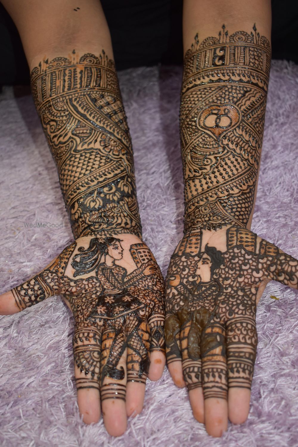 Photo From Manasvini Bridal - By Harshita Mehendi Artist 