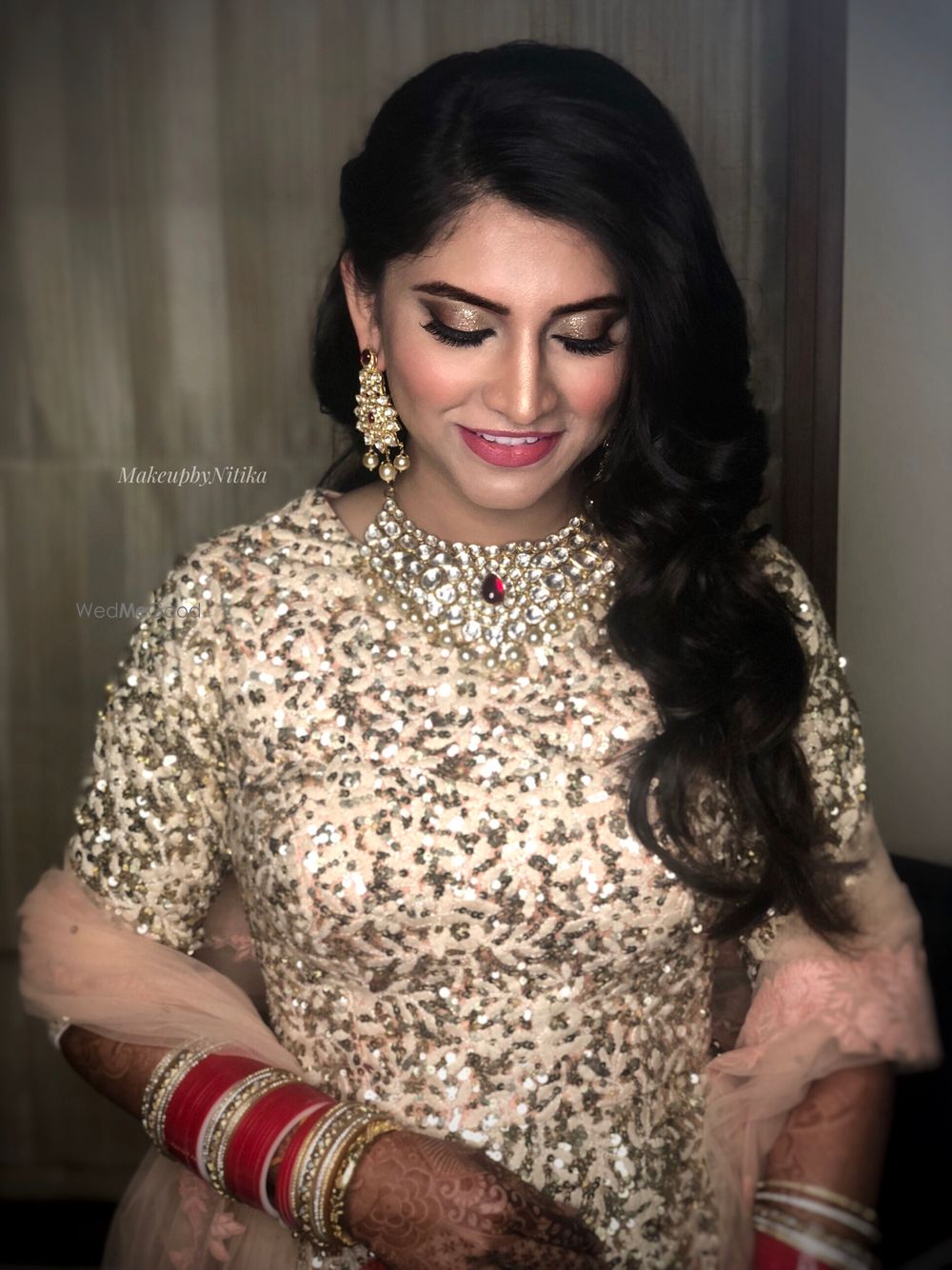 Photo From Anisha's Cocktail & Wedding - By MakeupbyNitika