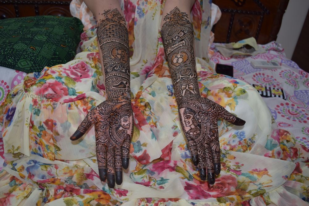 Photo From sahiti Bridal from vijyawada - By Harshita Mehendi Artist 