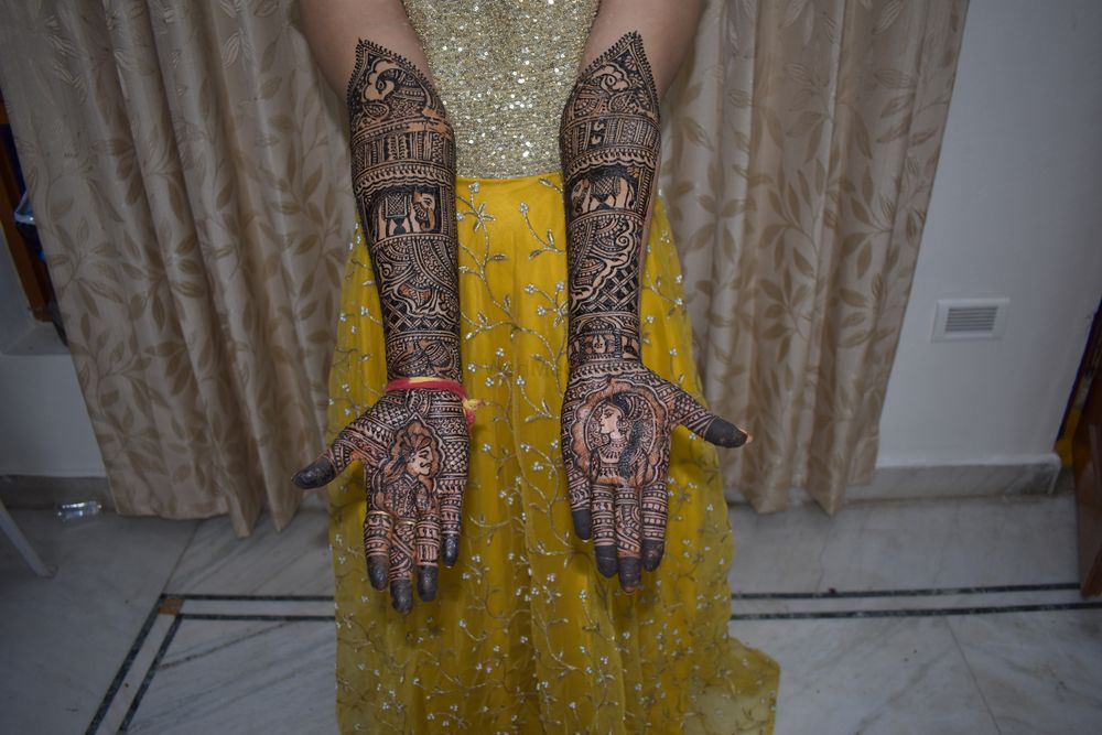 Photo From Traditional Bridal design - By Harshita Mehendi Artist 
