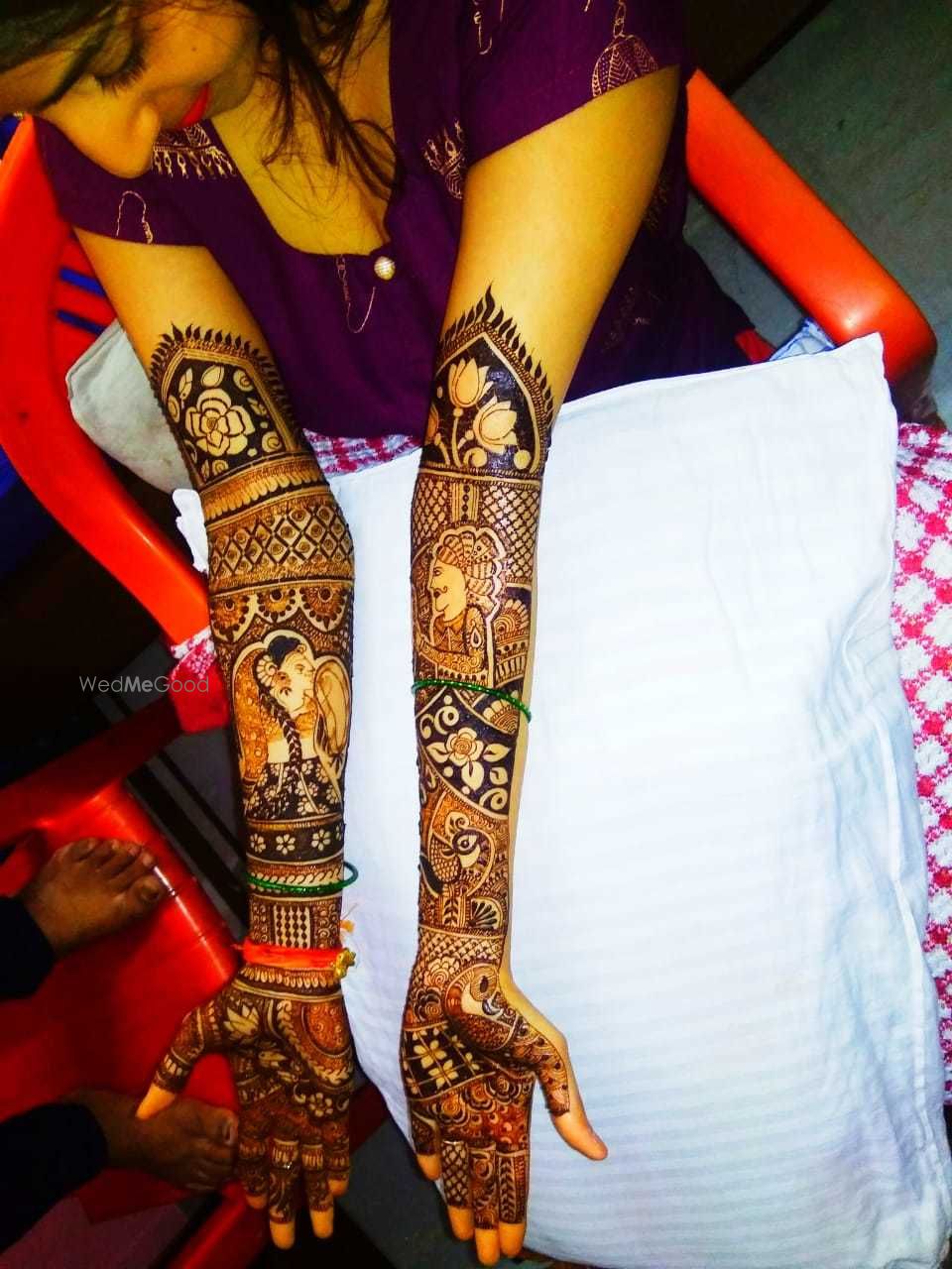 Photo From best bridal mehandi dzines - By Saksham Mehandi Art